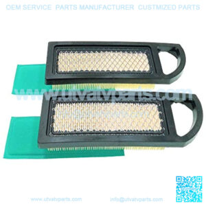 2 Pack 697153 Air Filter Replace for 697014 697634 698083 794422 795115 797008 OEM Air Cleaner Cartridge with 697015 Pre Filter Fits Lawn Mower Air Cleaner Element