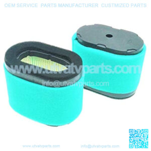 2 Pack 498596 Air Filter Replace for 5059 690610 697029 OEM Air Cleaner Cartridge with 273356 Pre Filter Fits Lawn Mower Air Cleaner Element