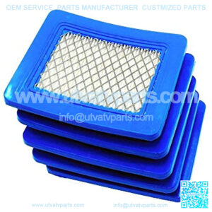 5 Pack 491588 Air Filter Replace for 491588S,AM116236, Toro 119-1909, Craftsman 3364 Air Cleaner, Lawn Mower Air Filter