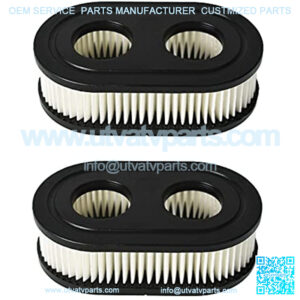 Air Filter Cartridge Replacements for Replaces for 798452 593260 5432 5432K Fits for 09P702 9/10 OHV 140 CC 500-550 E 4-3/8" x 2-1/2" x 1-3/8" (2-Pack)