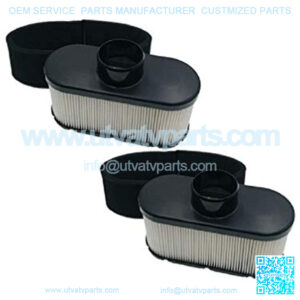 2 Pack 11013-7047 11013-7049 11013-0752 11013-0726 Air Filter for Kawasaki FR651V FR730V FR691V Engine Air Cleaner, Lawn Mower Air Filter with Pre Filter