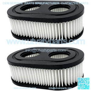 2 Pack 593260 Air Filter for 5432 5432K 09P702 4247 593260 Air Cleaner Cartridge Filter 500EX 550EX 575EX 625EX 675EX 725EXI 675EXI 550E ?Series Engines