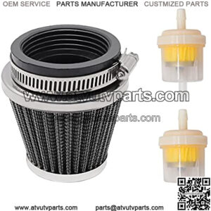 42mm Motorcycle POD Air Filter, Used For Bicycle ATV Moped Dirt Pit Bike ,With fuel filter.DGT-42mm