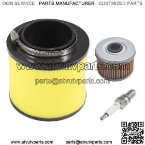 For 1988-2000 Honda FourTrax 300 TRX300 Air Oil Filter Spark Plug Tune Up Kit