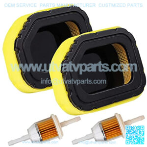 2 Pack 32 083 03 Air Filter Fit Courage Engine SV710 SV715 SV720 SV730 SV735 SV740 Lawn Mower, Replace 32 083 05-S Pre Cleaner 32 883 03-S1 Air Filter