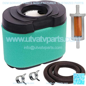 Professional 792105 Air Filter, Durable 276890 Air Cleaner with Fuel Filter, Compatible with V-Twin Engine 44H777 5405K 593240 4163205 GY21057 Air Filter