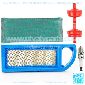 Lt1000 Air Filter Fuel Filter Spark Plug Tune Up Kit for Craftsman Lt1000 Intek 15-18.5 HP Parts Engine Lawn Mower