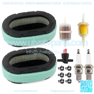 Tune Up Kit for Cub Cadet XT1-LT46 XT1-LT50 XT2-GX54 XT2-LX42 RZT-L54 RZT-S42 Troy-Bilt 42" 46" 50" 54" XP Zero-Turn Mower Tractor Craftsman G8300 G8400 Air Filter Spark Plug Cut Off Valve