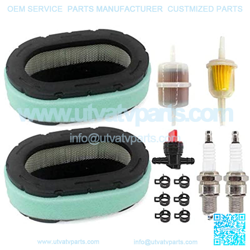 Tune Up Kit for Cub Cadet XT1-LT46 XT1-LT50 XT2-GX54 XT2-LX42 RZT-L54 RZT-S42 Troy-Bilt 42" 46" 50" 54" XP Zero-Turn Mower Tractor Craftsman G8300 G8400 Air Filter Spark Plug Cut Off Valve