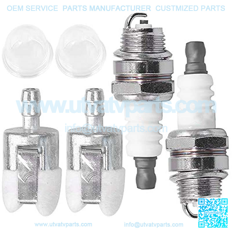 Air Filter Fuel Spark Plug Repower Tune-Up Kit Fits Echo Backpack Leaf Blower 2 Stroke Engine PB-403 PB-403H PB-403T PB-413 PB-413H PB-413T PB-500H PB-500T PB-580H PB-580T PB-620 PB-650 PB-650H - Image 2