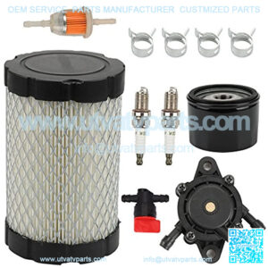 MIU14395 Air Filter with Fuel Pump Fuel Filter for D100 D105 D110 D130 D140 D160 D170 D125 L105 L107 LA135 Lawn Mower Tractor for 796031 591334 594201