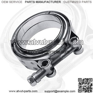 3.0 Inch 2 1/2 Stainless Steel Exhaust V Band Clamp Male Female Flange (3.0'')