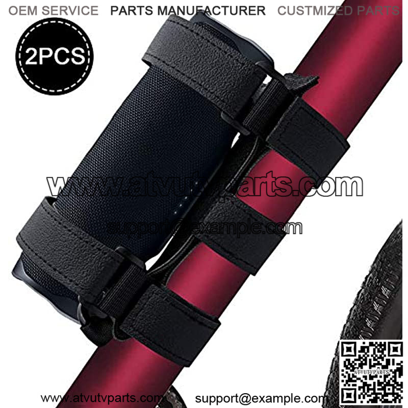 2 Packs Portable Bike Bluetooth Speaker Mount,Universal Outdoor Adjustable Strap, Accessories for Waterbottle Holder,UTV Golf Cart,Boat,Bar Rail(14.2Inches,Water Proof Non-Slip Multifunction - Image 2