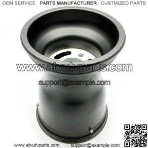 11x7.1-5 Black magnesium alloy rim 180mm