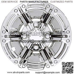 Wheel Cover, Set of 4, 10" Daytona Chrome