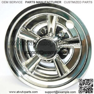Golf CART HUB CAPS FITS Yamaha Club CAR EZ-GO PAR CAR HUBCAPS 8"