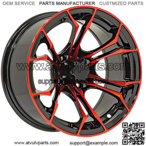 Aluminum Golf Cart Wheel | 4x101.6mm Bolt Pattern (Sold as Single Unit)