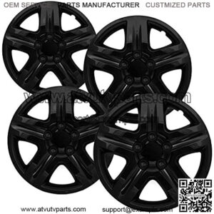 Auto Hubcap Set of 4, 16 inch Snap On Wheel Covers - Fits 98-03 Dodge Ram 1500