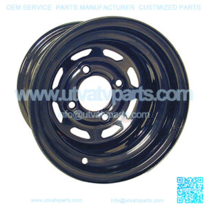 10" Golf Cart Offset Steel Wheel