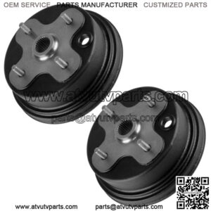 2x Front Wheel Brake Hub for Yamaha ATV 3HN-25111-02-00 3HN-25111-01-00