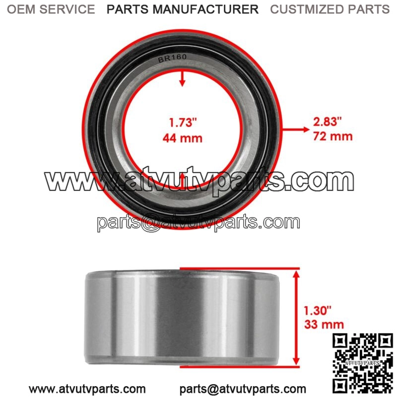 Front Left Carrier Hub w/Ball Bearing for Polaris Ranger Crew XP 1000 2017-2018 (For: Polaris) - Image 3