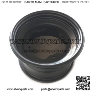 10" Front Wheel 4x156 Hole Sizep Model: 156B(Black Powder Coat)