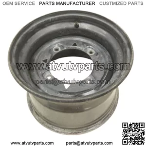 Polaris Ranger Sportsman 500 600 700 800 12x8 Wheel Rim Rear (Black) 1520797-067 (For: Polaris)