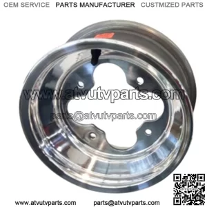 DWT A5 10" FRONT/REAR ALUMINUM WHEELS RIMS 10X5 3+2 4x110 4/110 Polaris RZR170 (For: Polaris)