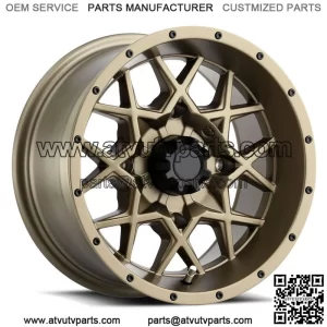 ITP Hurricane UTV Wheels/Rims Bronze 14" Polaris RZR 1000 XP (4) (For: Polaris)