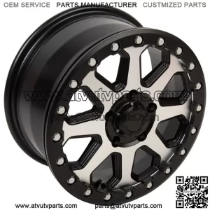 Tusk Uinta Machined Beadlock Wheels Rims Rim 15x7 6+1 Polaris RZR Pro R Turbo R (For: Polaris)