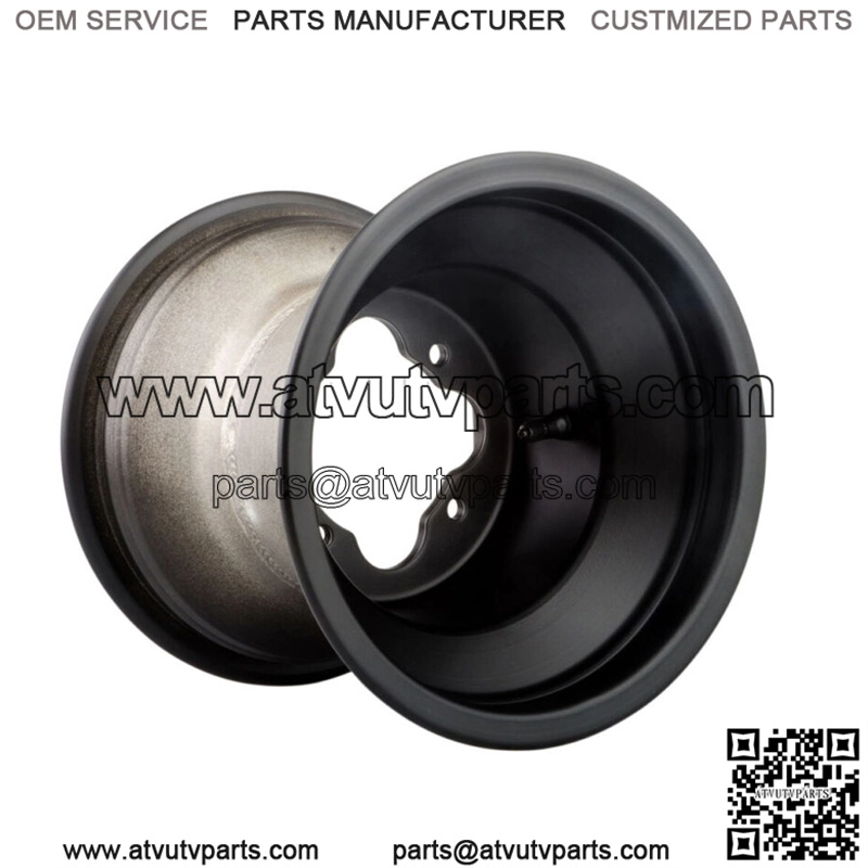 Douglas A5 Wheel 8X8 3.0 + 5.0 Matte Black 4/110 Lug Pattern A506-039M (For: Polaris)