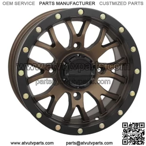 System 3 ST-3 Bronze UTV Wheels 15" Polaris RZR Turbo S / RS1 (4) (For: Polaris)