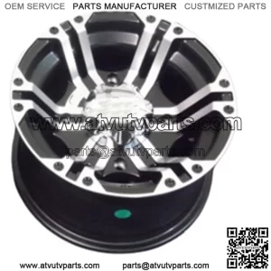 POLARIS RANGER 570 12" ITP SS212 M ALUMINUM ATV / UTV WHEELS (SET 4) POL3CA (For: Polaris)