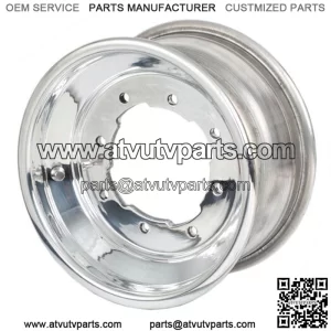 Kawasaki KFX 400 KFX 450R  Front Wheels 10x5 3+2 Alba Racing Polish Rolled Lip (For: Polaris)