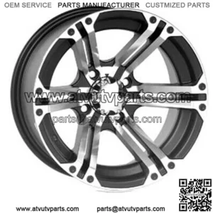 ATV/UTV Wheels Set 12in SS212 Machined 4/110 5+2/2+5 SRA (For: Can-Am)