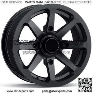 15" RockTrix RT102 ATV Wheel Rim 15x7 et10 | 4x137 4/137 4-137 | 4+3 Offset (For: Can-Am)