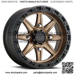 15x7 Hostile UTV H109 Alpha Bronze Wheel 4x137 (13mm) (For: Can-Am)