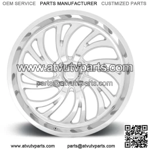 Fuel UTV Kompressor | Polished | CanAm 4x137 | Fuel UTV Wheels