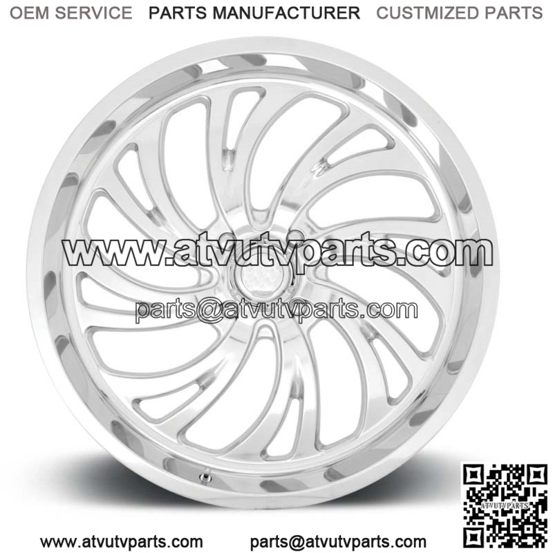 Fuel UTV Kompressor | Polished | CanAm 4x137 | Fuel UTV Wheels