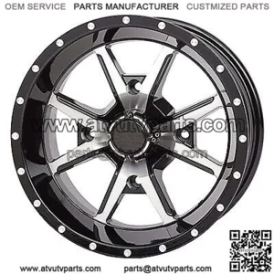 Set of 14" Frontline 556 Aluminum Rims Wheels Honda Polaris Kawasaki CanAm