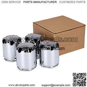 Wheel Alloy Center Cover 8,10,12 Inch Generic Material Aluminum P110for Yamaha EZGO(1 Package 4pcs)