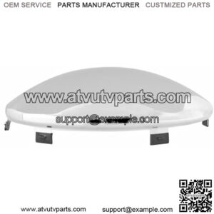 10660 Chrome Universal Front Hub Cap with 5/8" Lip and 6 Uneven Notches