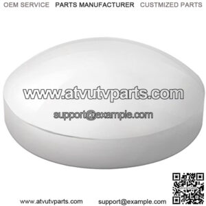 20025 S.S. 8 inches I.D. Rear Standard Hub Cap w/ 1-1/2 inchesH Side Wall