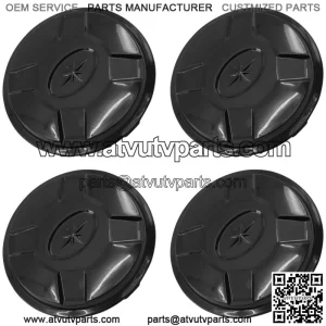 Front & Rear Left Right Wheel Hubcap Cover For Polaris Sportsman XP 1000 2015 (For: Polaris)