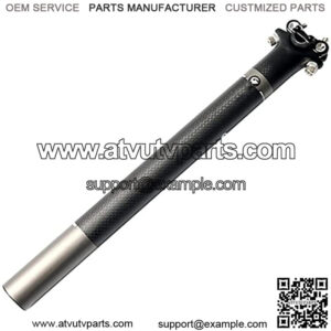 Bicycle Seat Shock Absorber 450mm Bicycle Seatpost Suitable for Road Bike Seat Shock Absorber Bicycle Saddle Suspension,27.2mm