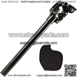 Bicycle Damping Suspension Seat Post Mountain Bike Shock Absorber Seatpost 27.2/28.6/30.0/30.4/30.9/31.6/33.9350mm Seat Tube (Color : Black, Size : 27.2mm)