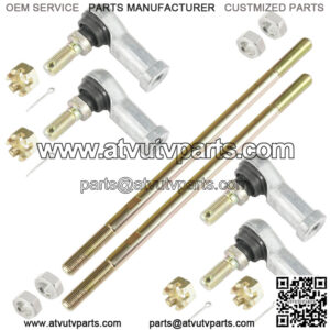 2 Tie Rod Sets for Honda TRX420FE TRX420FM Rancher Es 2007-2013