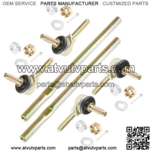 2 Steering Tie Rod And Tie Rod End for Suzuki LT250 R Quadracer 250 2X4 1985-86