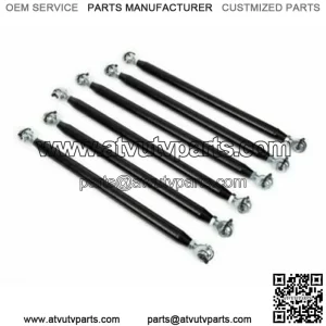 4130 Chromoly Can Am X3 Radius Rods (72") BLACK