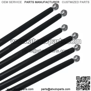 Can-Am Maverick X3 Max X RS Turbo R 72" Wide Heavy Duty Radius Rod Kit Black